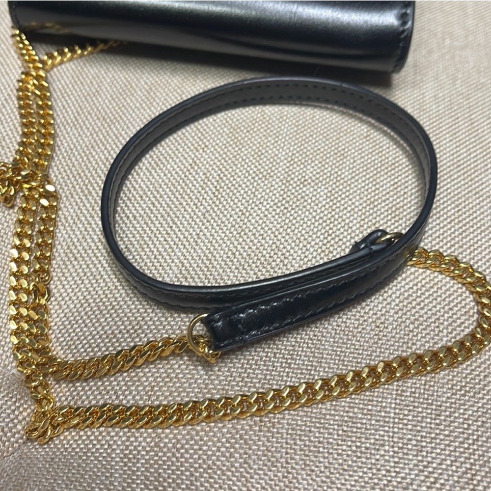 Saint Laurent mini crossbody chain wallet - Picture 12 of 13